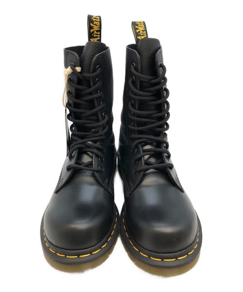 Dr.Martens（ドクターマーチン）Dr.Martens (ドクターマーチン) MM6 Maison Margiela (エムエムシックスメゾンマルジェラ) 10ホールブーツ ブラック サイズ:SIZE 5の古着・服飾アイテム