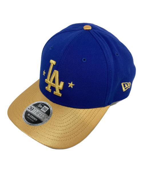 New Era（ニューエラ）New Era (ニューエラ) ゴールドコレクションキャップ ゴールド×ネイビーの古着・服飾アイテム