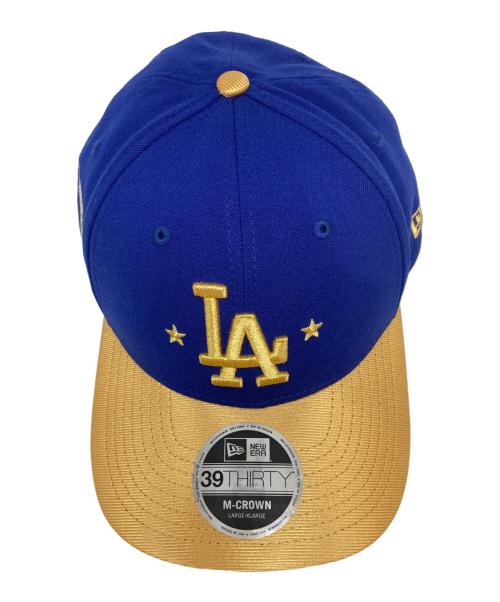 New Era（ニューエラ）New Era (ニューエラ) ゴールドコレクションキャップ ゴールド×ネイビーの古着・服飾アイテム