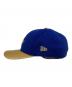 New Era (ニューエラ) ゴールドコレクションキャップ ゴールド×ネイビー：9000円