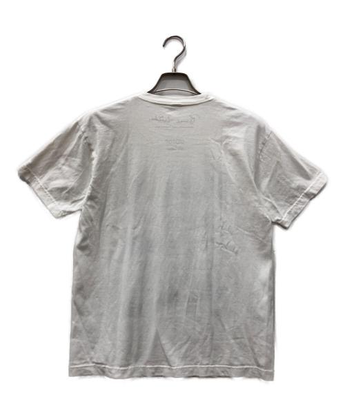 biotope（ビオトープ）biotope (ビオトープ) Bruce Weber (ブルース・ウェバー) フォトプリントTシャツ ホワイト サイズ:Mの古着・服飾アイテム