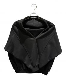 BALENCIAGA（バレンシアガ）の古着「肩かけトロンプルイユスウェット」｜ブラック