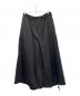 s'yte（サイト）の古着「PE/SMOOTH HAKAMA BALLOON PANTS」｜ブラック