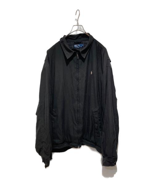 POLO RALPH LAUREN（ポロ・ラルフローレン）POLO RALPH LAUREN (ポロ・ラルフローレン) スイングトップ ブラック サイズ:XXLの古着・服飾アイテム