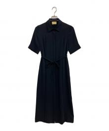 UNITED ARROWS（ユナイテッドアローズ）の古着「シャツドレス」｜ブラック