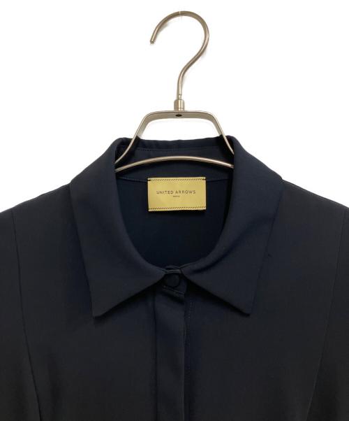 UNITED ARROWS（ユナイテッドアローズ）UNITED ARROWS (ユナイテッドアローズ) シャツドレス ブラック サイズ:36の古着・服飾アイテム
