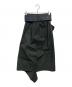 sacai (サカイ) Cotton Coating Skirt ブラック×ネイビー サイズ:1：12000円