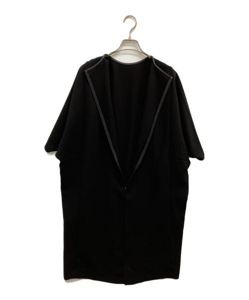SOEJU（ソージュ）SOEJU (ソージュ) ライトクロスコクーンシルエットワンピース ブラック サイズ:Mの古着・服飾アイテム