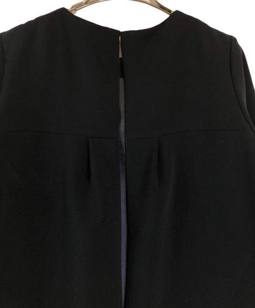 Sono（ソーノ）Sono (ソーノ) スカラパネル Aラインワンピース ネイビー サイズ:1の古着・服飾アイテム