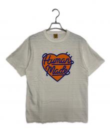 HUMAN MADE（ヒューマンメイド）の古着「ハートロゴTシャツ」｜ホワイト