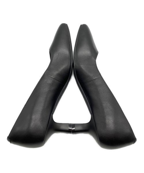 CLARKS（クラークス）CLARKS (クラークス) ヒールパンプス ブラック サイズ:23.5の古着・服飾アイテム