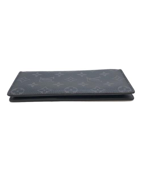 LOUIS VUITTON（ルイ ヴィトン）LOUIS VUITTON (ルイ ヴィトン) モノグラム　2つ折り財布 ブラックの古着・服飾アイテム