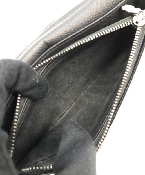 LOUIS VUITTON（ルイ ヴィトン）LOUIS VUITTON (ルイ ヴィトン) モノグラム　2つ折り財布 ブラックの古着・服飾アイテム