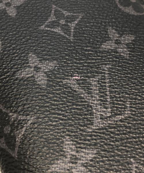 LOUIS VUITTON（ルイ ヴィトン）LOUIS VUITTON (ルイ ヴィトン) モノグラム　2つ折り財布 ブラックの古着・服飾アイテム