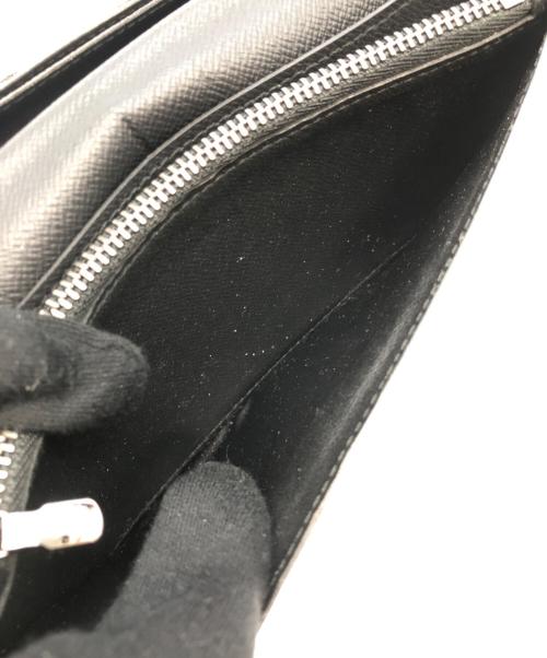 LOUIS VUITTON（ルイ ヴィトン）LOUIS VUITTON (ルイ ヴィトン) モノグラム　2つ折り財布 ブラックの古着・服飾アイテム