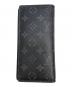 LOUIS VUITTON (ルイ ヴィトン) モノグラム　2つ折り財布 ブラック：17000円