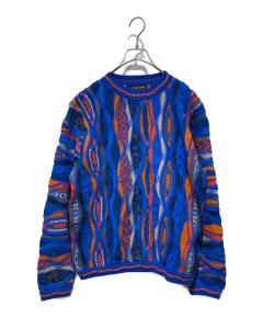 中古・古着通販】COOGI (クージー) 3Dニットポロシャツ マルチカラー