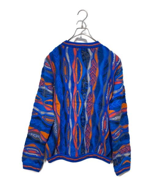 Coogi（クージー）Coogi (クージー) 3Dニット ブルー サイズ:SSの古着・服飾アイテム
