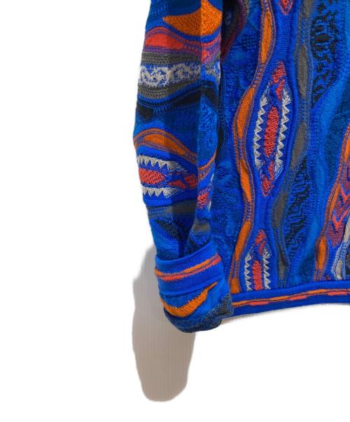 Coogi（クージー）Coogi (クージー) 3Dニット ブルー サイズ:SSの古着・服飾アイテム