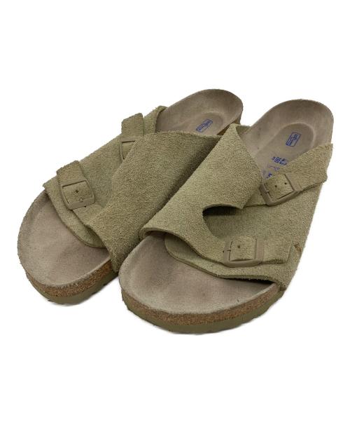 BIRKENSTOCK（ビルケンシュトック）BIRKENSTOCK (ビルケンシュトック) Zurich BS ベージュ サイズ:28の古着・服飾アイテム