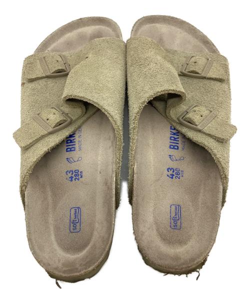 BIRKENSTOCK（ビルケンシュトック）BIRKENSTOCK (ビルケンシュトック) Zurich BS ベージュ サイズ:28の古着・服飾アイテム