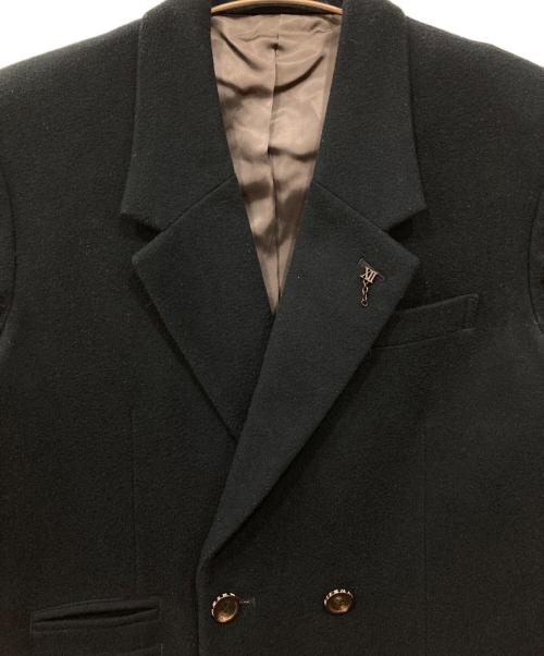 SHAREEF（シャリーフ）SHAREEF (シャリーフ) マルチポケット ロングチェスターコート グリーン サイズ:2の古着・服飾アイテム