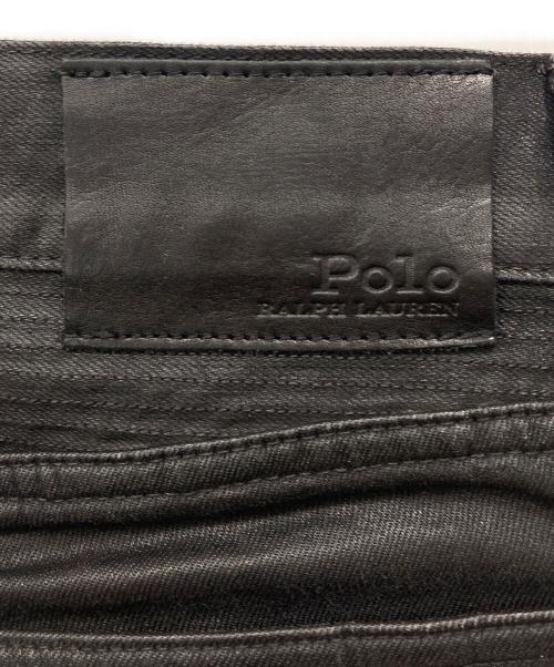 POLO RALPH LAUREN（ポロ・ラルフローレン）POLO RALPH LAUREN (ポロ・ラルフローレン) バイカーパンツ ブラック サイズ:29/32の古着・服飾アイテム