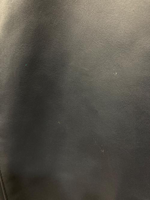 JAMES GROSE（ジェームスグロース）JAMES GROSE (ジェームスグロース) レザーライダースジャケット ネイビー サイズ:40の古着・服飾アイテム