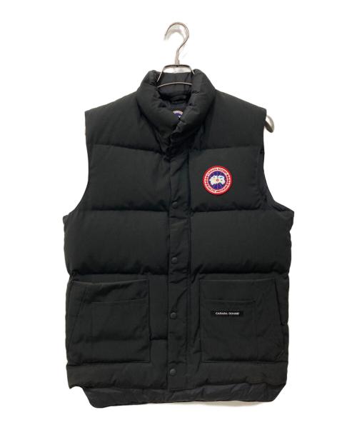 CANADA GOOSE（カナダグース）CANADA GOOSE (カナダグース) ダウンベスト ブラック サイズ:Sの古着・服飾アイテム