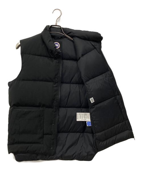CANADA GOOSE（カナダグース）CANADA GOOSE (カナダグース) ダウンベスト ブラック サイズ:Sの古着・服飾アイテム