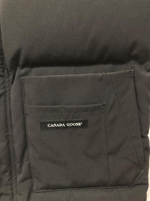CANADA GOOSE（カナダグース）CANADA GOOSE (カナダグース) ダウンベスト ブラック サイズ:Sの古着・服飾アイテム