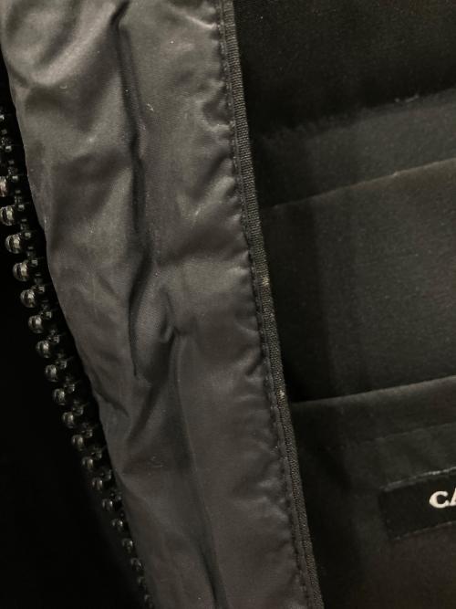 CANADA GOOSE（カナダグース）CANADA GOOSE (カナダグース) ダウンベスト ブラック サイズ:Sの古着・服飾アイテム