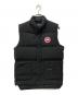 CANADA GOOSE（カナダグース）の古着「ダウンベスト」｜ブラック