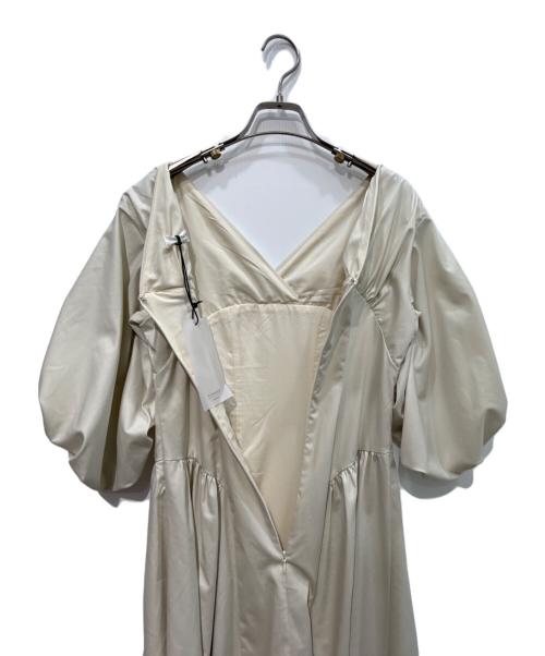 HER LIP TO（ハーリップトゥ）Her lip to (ハーリップトゥ) Gathered Sleeve Dress　26SS  1261305057 エクリュ サイズ:Sの古着・服飾アイテム