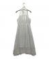 sheller (シェリエ) fringe stripe shirt dress ホワイト サイズ:F：7000円