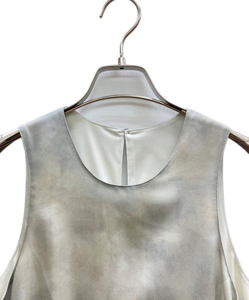 Louren（ローレン）Louren (ローレン) ブラードプリントドレス グレー サイズ:Sの古着・服飾アイテム