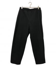 D.O UNITED ARROWS BY DAISUKE OBANA（ディーオーユナイテッドアローズバイダイスケオバナ）の古着「TFT WIDE TPD PANTS」｜ブラック