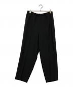D.O UNITED ARROWS BY DAISUKE OBANAディーオーユナイテッドアローズバイダイスケオバナ）の古着「ESSENS Ⅰ CR REG PANTS」｜ブラック