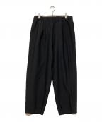D.O UNITED ARROWS BY DAISUKE OBANAディーオーユナイテッドアローズバイダイスケオバナ）の古着「イージーパンツ」｜ブラック