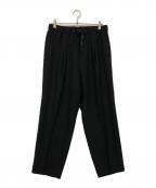 D.O UNITED ARROWS BY DAISUKE OBANAディーオーユナイテッドアローズバイダイスケオバナ）の古着「I BELT CR 1P PANTS」｜ブラック