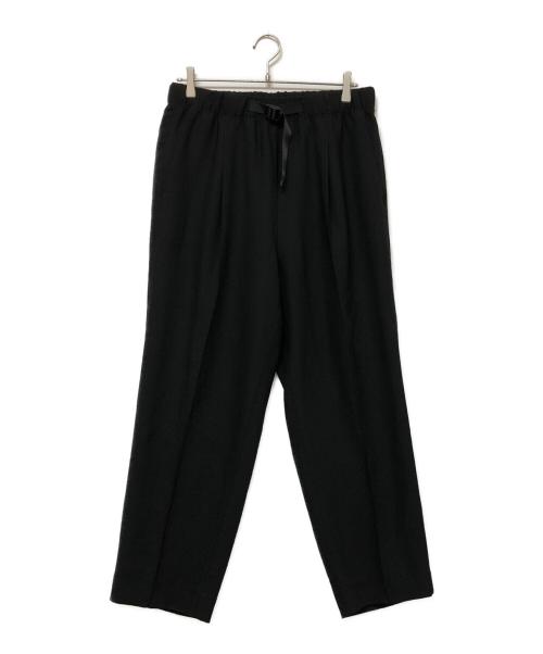 D.O UNITED ARROWS BY DAISUKE OBANA（ディーオーユナイテッドアローズバイダイスケオバナ）D.O UNITED ARROWS BY DAISUKE OBANA (ディーオーユナイテッドアローズバイダイスケオバナ) I BELT CR 1P PANTS ブラック サイズ:SIZE Mの古着・服飾アイテム