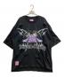 GALFY（ガルフィー）の古着「イルガルフィーボロボロ半袖TEE」｜ブラック