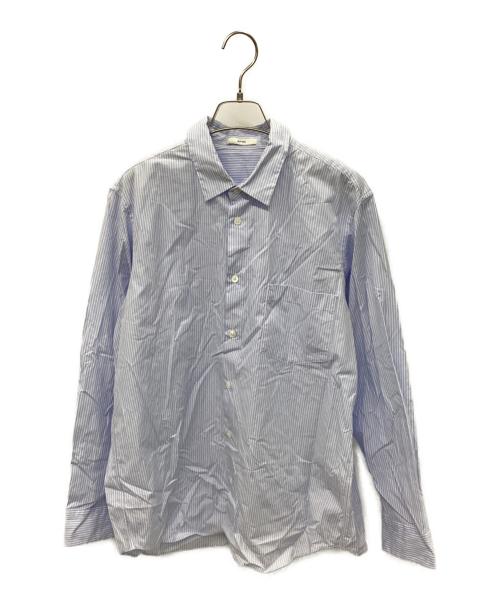 ATON（エイトン）ATON (エイトン) Giza Broad Standard Shirt ブルー サイズ:02の古着・服飾アイテム