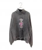 ALEXANDER WANGアレキサンダー・ワン）の古着「CLASSIC MOCK NECK SWEAT SHIRT」｜グレー