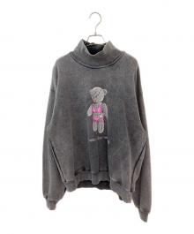ALEXANDER WANG（アレキサンダー・ワン）の古着「CLASSIC MOCK NECK SWEAT SHIRT」｜グレー