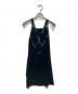 ALEXANDER WANG (アレキサンダー・ワン) クロスストラップ ミニドレス ブラック サイズ:XS：10000円