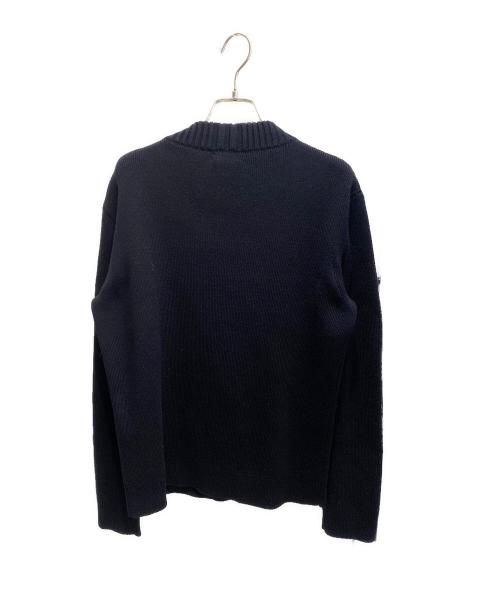 Saint Laurent Paris（サンローランパリ）Saint Laurent Paris (サンローランパリ) ショルダーボタンニット ネイビー サイズ:Mの古着・服飾アイテム