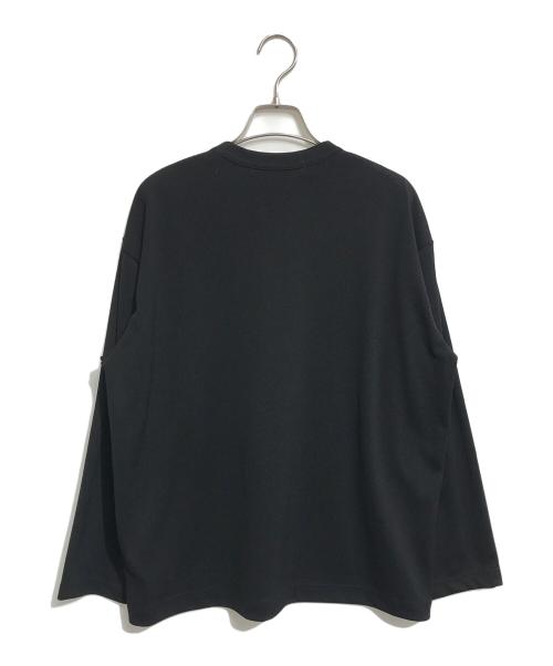 COMME des GARCONS COMME des GARCONS（コムデギャルソン コムデギャルソン）COMME des GARCONS COMME des GARCONS (コムデギャルソン コムデギャルソン) スパンコールL/STシャツ ブラック サイズ:XSの古着・服飾アイテム