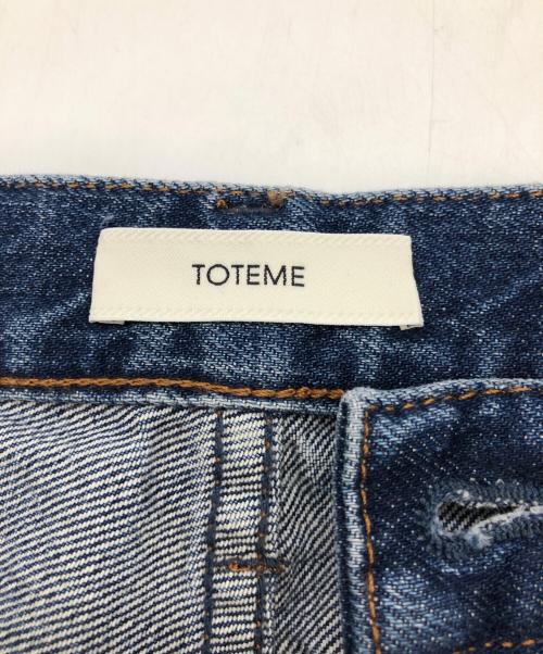 toteme（トーテム）toteme (トーテム) CLASSIC CUT DENIM ブルー サイズ:SIZE W27×L30の古着・服飾アイテム