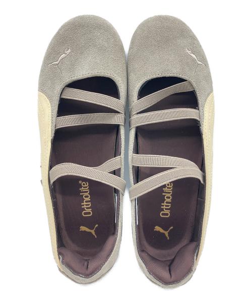 PUMA（プーマ）PUMA (プーマ) BEAUTY&YOUTH (ビューティーアンドユース) SPEEDCAT コンビ バレエ スニーカー グレー サイズ:23.5の古着・服飾アイテム